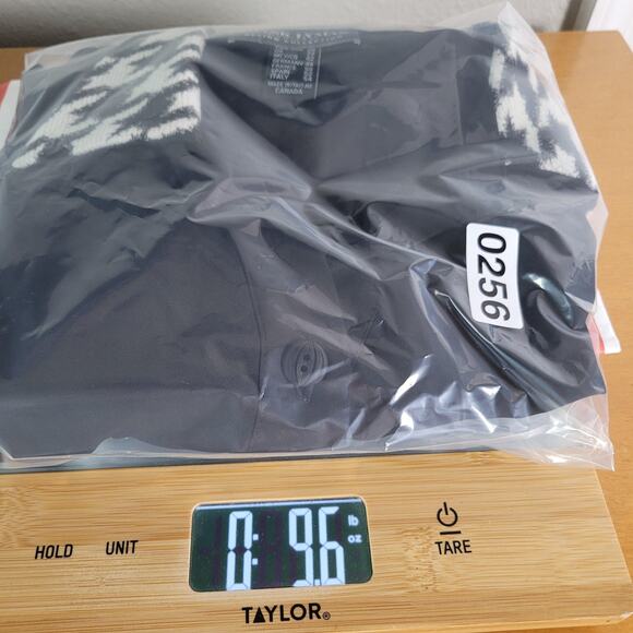 Frank Lyman Shirt 20 Plus Black Houndstooth Trim Sheer Button Drawstring Hem - Picture 11 of 11